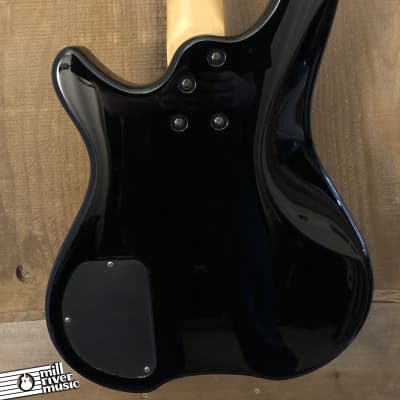 Fernandes Tremor 4-String Electric Bass Guitar Black Cherry Burst image 5