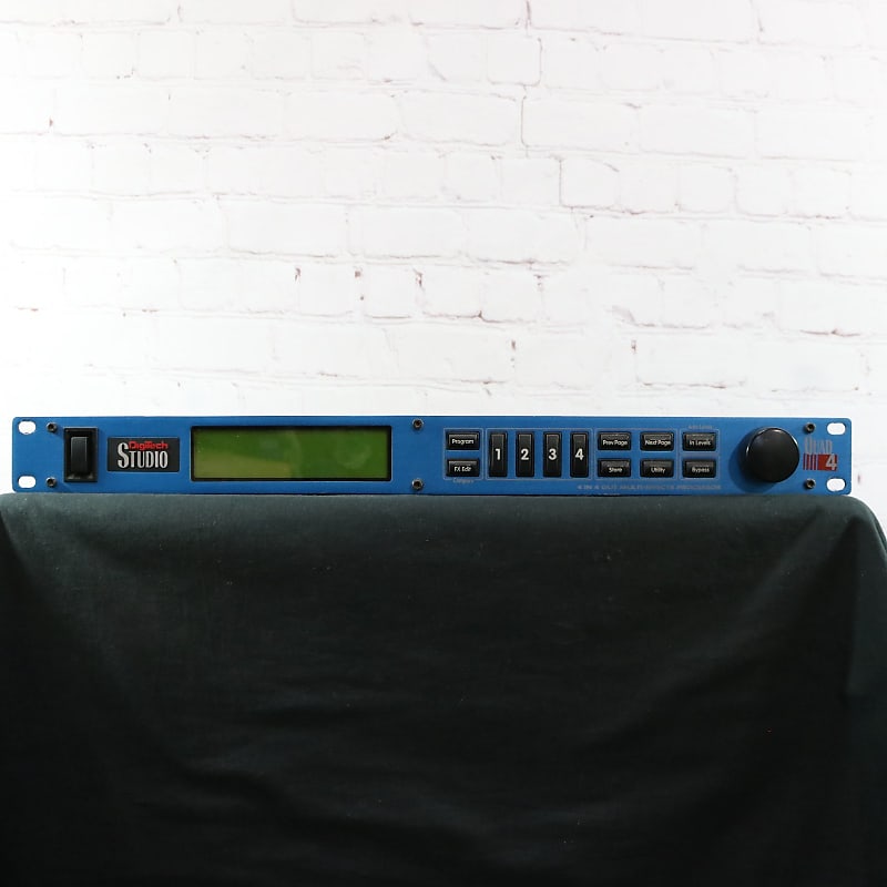 DigiTech Quad 4 Delay Rack Unit Reverb