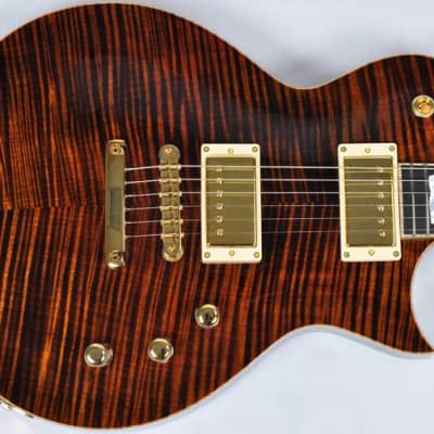ESP Eclipse 40th Anniversary Guitar in Tiger Eye Finish image 2