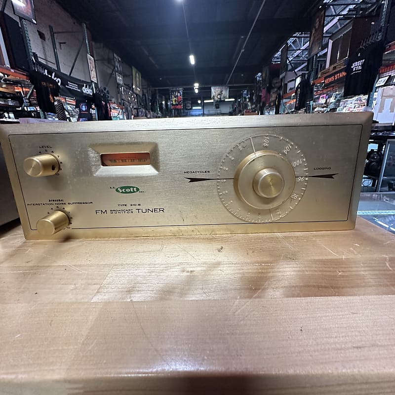 Scott Stereomaster Type 310-D Tuner with Type 335 Outboard Stereo Decoder  			