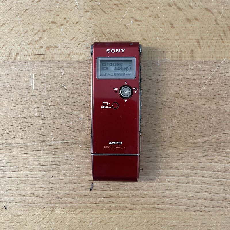 Sony ICD-UX70 Digital Voice Recorder MP3 Stereo Recording and