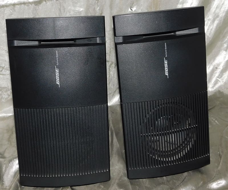 Bose 100 surround speakers with Bose mounting brackets  			