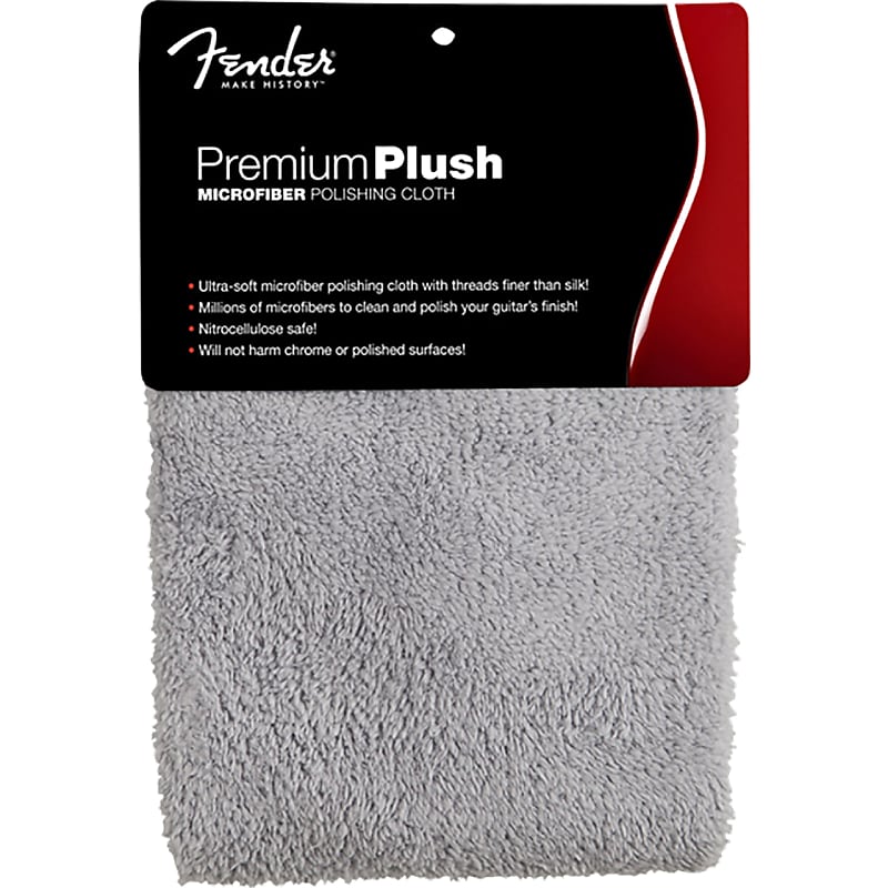 Fender Premium Plush Microfiber Polishing Cloth, 099-0525-000 image 1