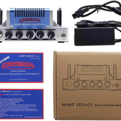 HOTONE Vulcan Five-O High Gain Guitar Amp Head 5 Watts Class AB Amplifier with CAB SIM Phones/(Ship from US Warehouse For Prompt Delivery) image 2