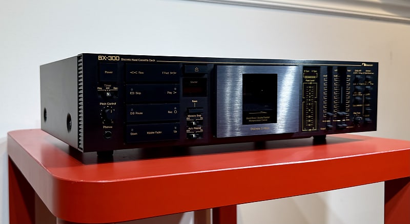 Nakamichi BX-300 Discrete Head Cassette Deck  			