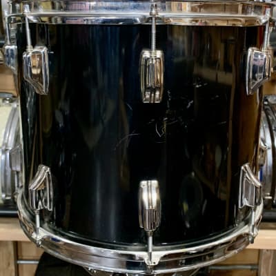 Rogers 12x 15" Big R Rack Tom - Ebony - Very Good Shape image 4