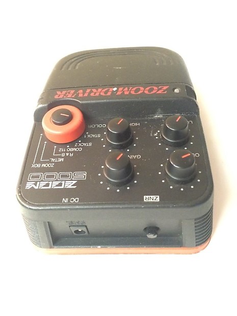 人気絶頂 Zoom Driver 5000 Overdrive Distortion Rare Vintage Guitar ギター