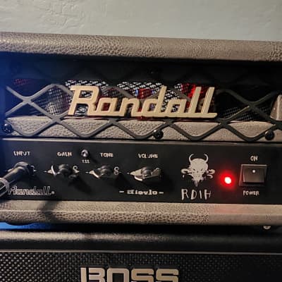 Randall RD1H Diavlo 1-Watt Tube Guitar Amp Head 2010s -Gray image 2