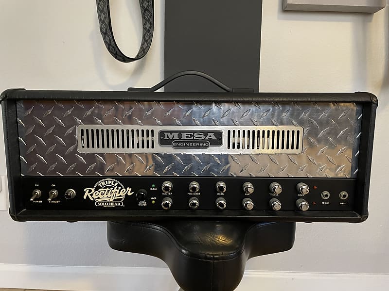 Mesa Boogie Triple Rectifier Solo Head 2-Channel 150-Watt Guitar 