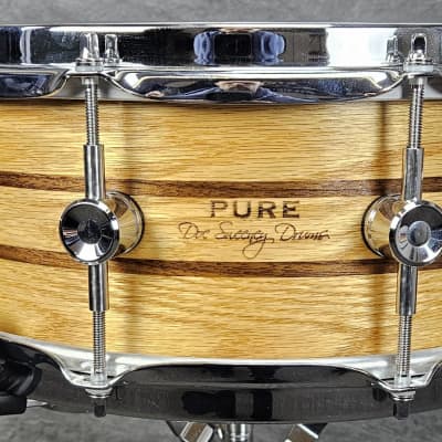 Doc Sweeney Drums Pure Series 5.5x14 Oak Snare Drum 2020s - Oak image 3