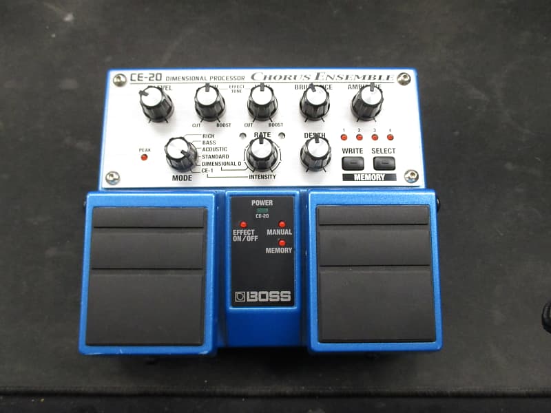 希少 BOSS CHORUS ENSEMBLE CE-20 ツインペダル Boss CE-20 Chorus Ensemble | Reverb