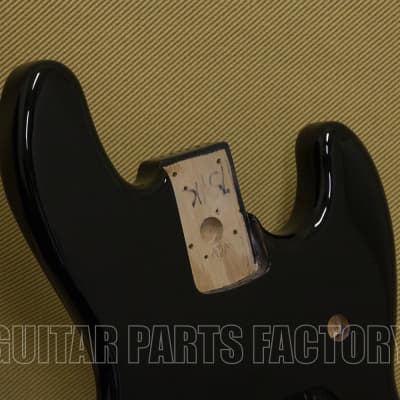 099-8008-706 Genuine Fender Black Jazz Bass Alder Vintage Bridge Bass Body image 3