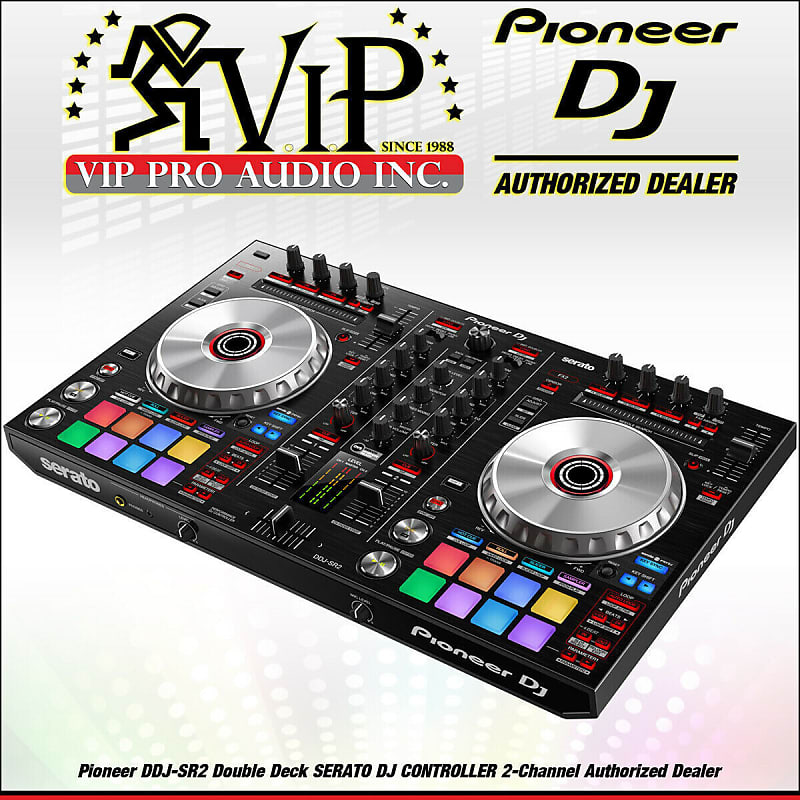 Pioneer DDJ-SR2 2-Channel DJ Controller For Serato DJ Pro + ProX