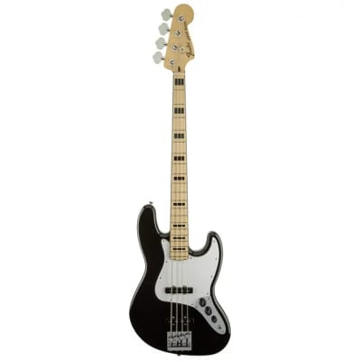 Fender MIM Geddy Lee Jazz Bass -Black image 2