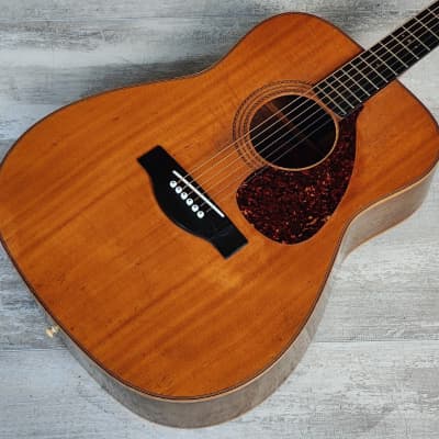 1970 Yamaha FG-500 Red Label Dreadnought Acoustic Guitar for sale