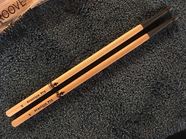 Johnny Rabb Original 5A Practice Pro drum sticks brand new and straight