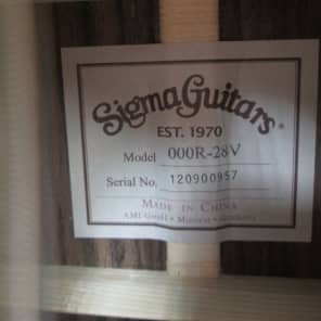 Sigma 000R-28V Acoustic Guitar image 8