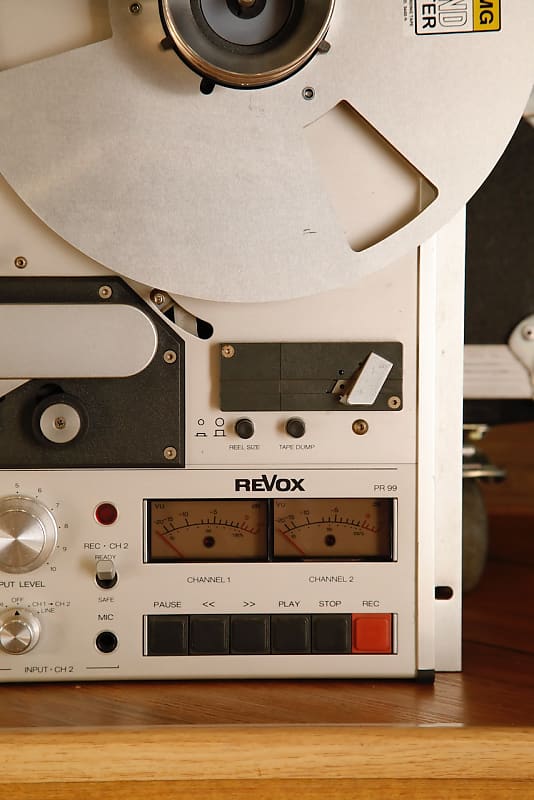 Revox PR99 tape recorder Studer reel to reel instruction service manual cdr