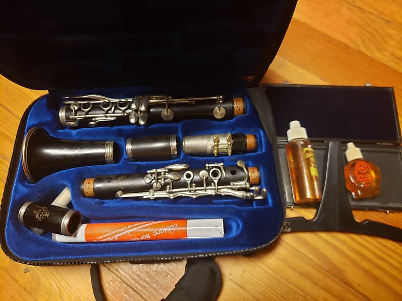 Vintage 1962 Buffet Crampon R13 Clarinet With Moennig Barrel Ferree s Pads Gennusa Mouthpiece