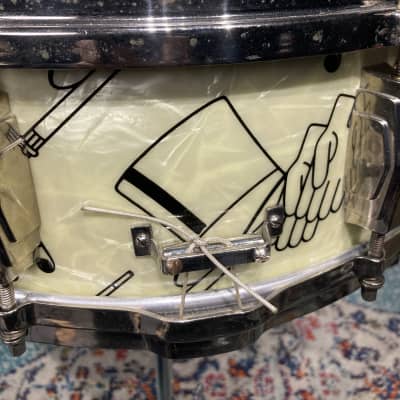Ludwig & Ludwig - 14x5" (cut down)Top Hat and Cane Snare Drum 1940-1941 image 17