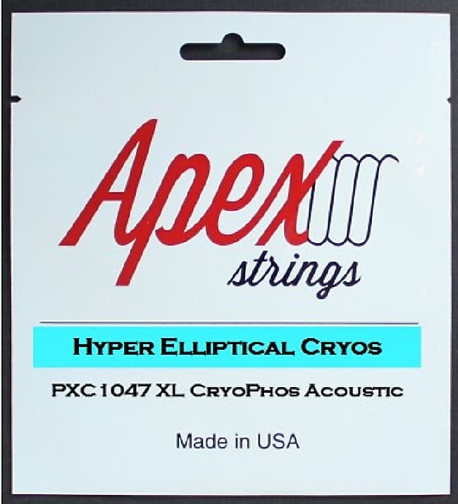 Acoustic Guitar Strings Apex Hyper E Wound Cryogenic PhosBronze