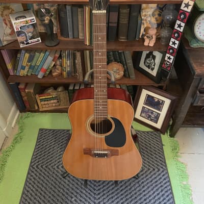 1960’s-1970’s Dallas WT-100  Made in Japan 12 string acoustic guitar (RARE)- Natural for sale