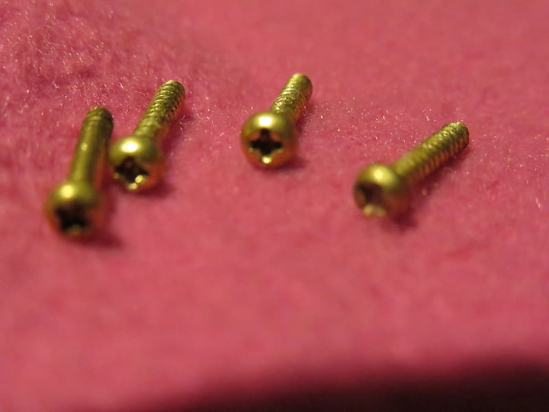 Vintage 1959 Gibson bobbin backplate mounting screws for paf / pat number  pickup for L5 super 400 les paul sg 335