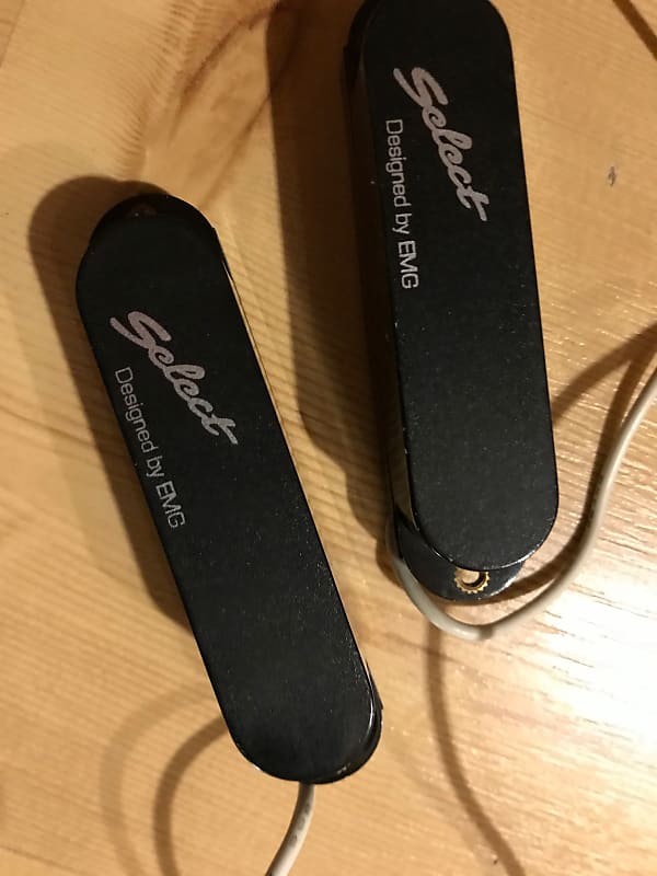 2 EMG Select pickups humbuckers in single coil body Reverb Australia