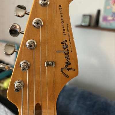 Fender American Original '50s Stratocaster with Maple Fretboard 2018 - 2022 - White Blonde image 4