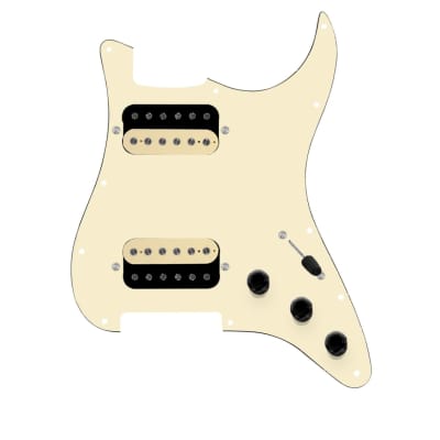 920D Custom Seymour Duncan Hot Rails Loaded Strat Pickguard w