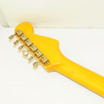 Fender Japan Stratocaster For Left-handed P serial Electric Guitar  Orange Ref No.5367 image 13