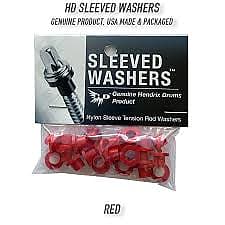 Hendrix Drums Sleeve Washers, 20-Pack, Red image 1