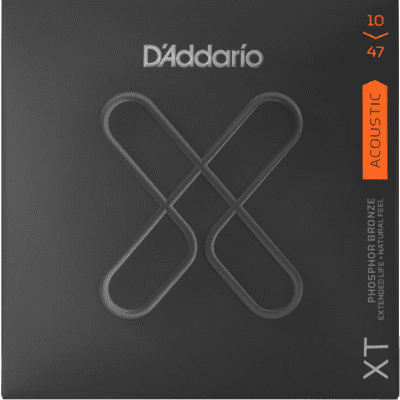 D'Addario XTAPB1047 XT Acoustic Phosphor Bronze, Extra Light, 10-47 2019