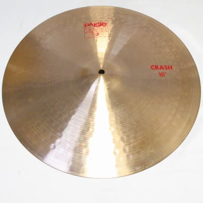 PAISTE 2002 16inch CRASH 1104g Paiste Crash Cymbal [10/16] | Reverb