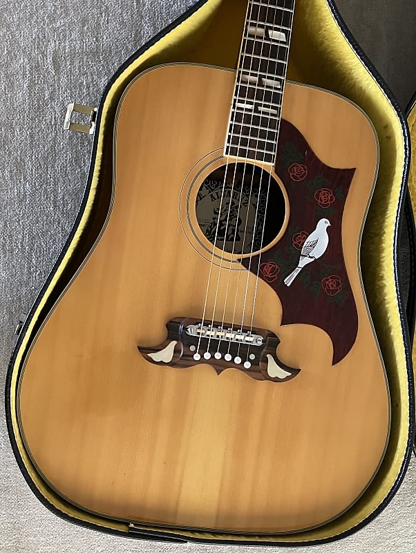 1970's Alvarez 5025 Acoustic Guitar Dove Copy Dreadnought