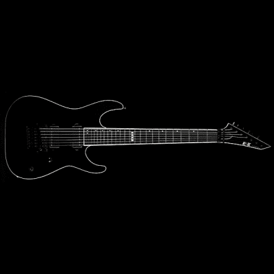 ESP E-II M-II 7 Black 2016