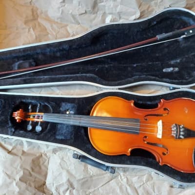 GEWA Mittenwald Karwendel 4/4 Size Violin with Case and Bow | Reverb