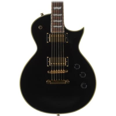 ESP LTD Electric Guitar Black - LEC256BLK image 2