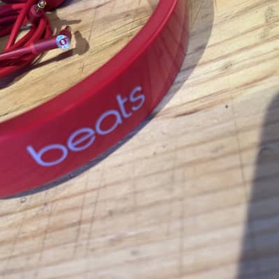Beats by Dre Solo2 On-Ear Headphones 2010s - Red 1/8 inch 3.5mm image 7