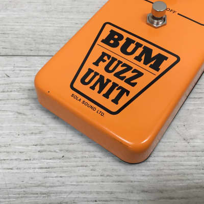Sola Sound Bum Fuzz Unit Guitar Effects Boutique Pedal RARE image 2