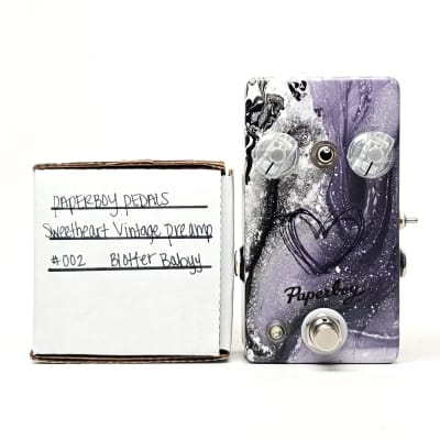 ギター Paperboy Pedals Goat silver Paperboy Pedals The Goat Klone 2021 - Silver Sparkle | Reverb