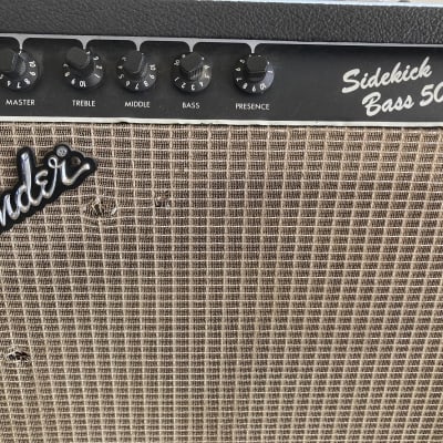 Fender Sidekick 50 Bass Amp | Reverb