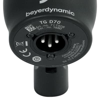 Beyerdynamic TG-D70 Dynamic Hypercardioid Kickdrum Microphone Kick Drum Mic image 4