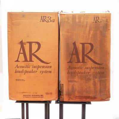 NEW aR3a Loudspeakers with Original Factory Stands image 10