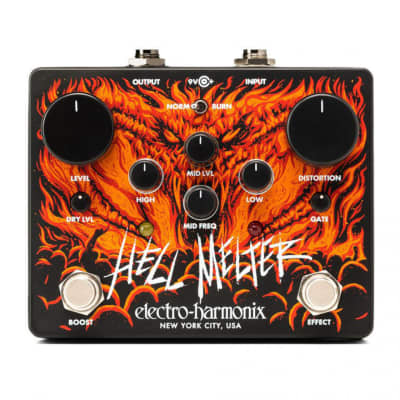 NEW ELECTRO HARMONIX HELL MELTER DISTORTION for sale
