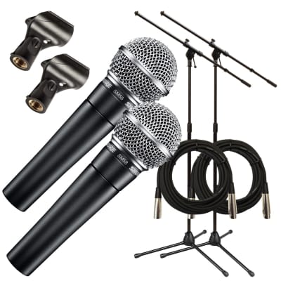 3 Pack - Shure SM58-LC Dynamic/Vocal Microphones