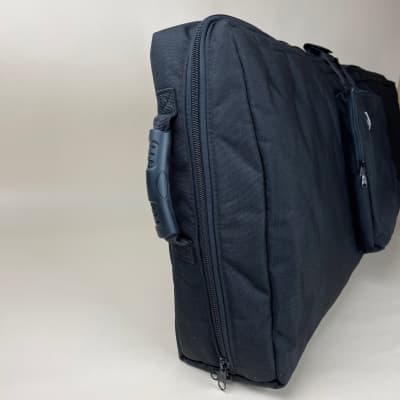 Studio Slips Double Padded Briefcase Gig Bag for Hammond-Suzuki XK-5, XK-3 or XK-3c Black Nylon Canv image 3