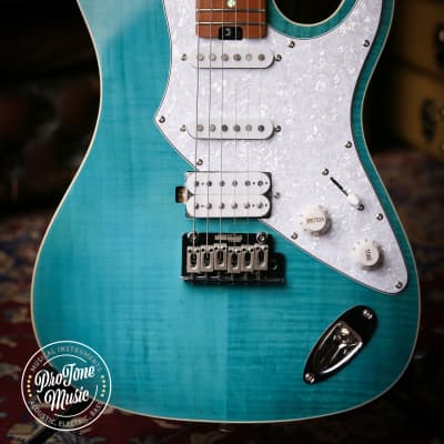 Aria 714 MK2 Fullerton Turquoise Blue for sale
