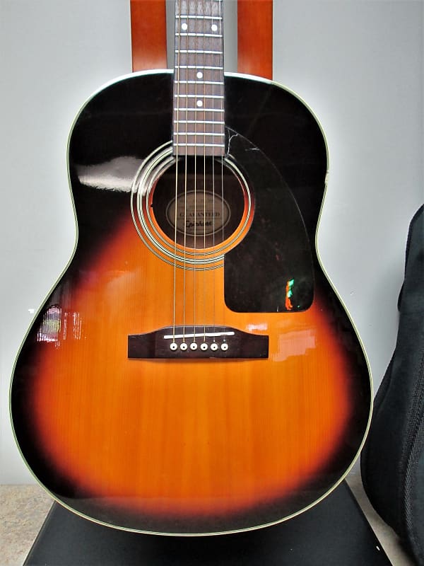 Acoustic Guitar Epiphone AJ15VSB Sunburst SN Z99111812 | eBay