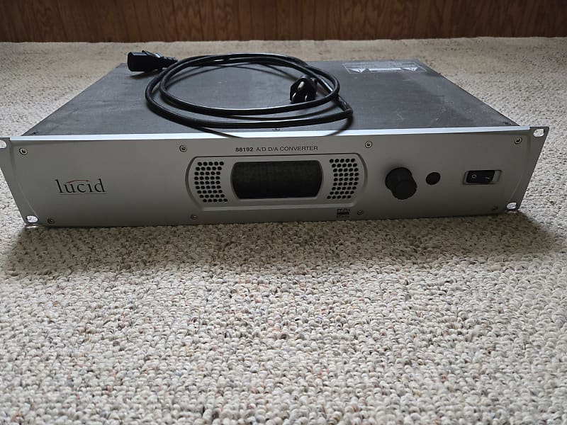 Lucid 88192 a/d d/a converter 2000s Grey Reverb